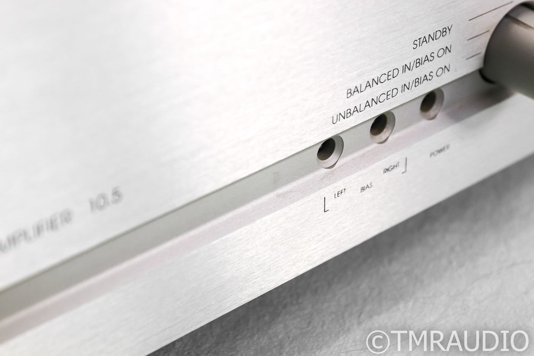 Coda 10.5 Stereo Power Amplifier; Silver