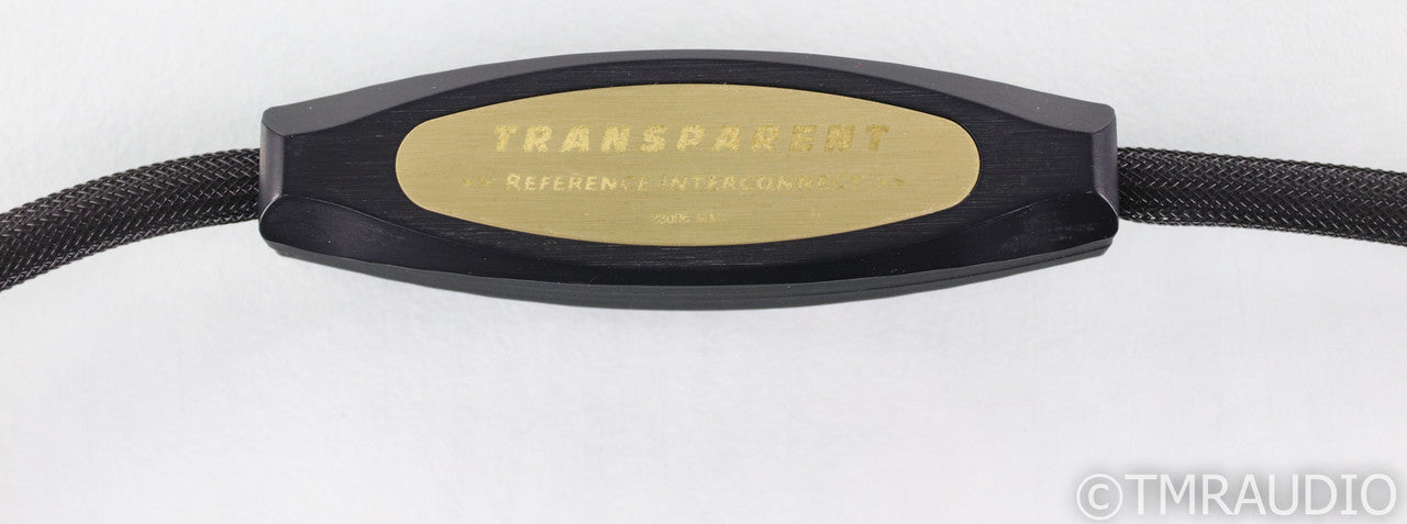 Transparent Audio Reference Series MM RCA Cables; 1m Pair Interconnects