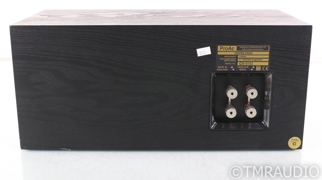 ProAc Centre Voice Center Channel Speaker; Black Ash
