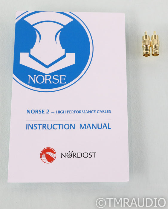 Nordost Tyr 2 Digital Coaxial BNC Cable; Single 1m Interconnect (Open Box)