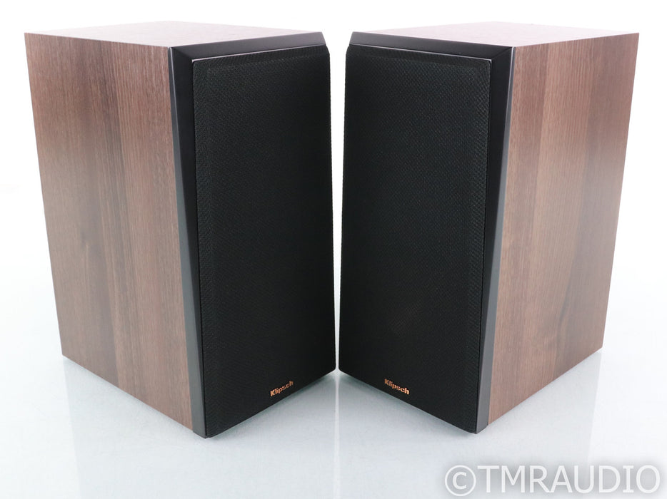 Klipsch RP-500M Bookshelf Speakers; Walnut Pair