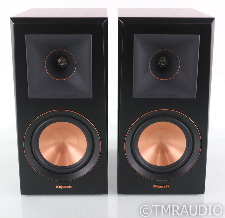 Klipsch RP-500M Bookshelf Speakers; Walnut Pair