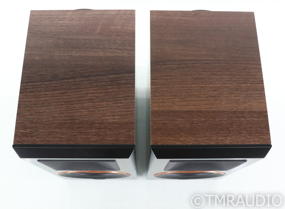 Klipsch RP-500M Bookshelf Speakers; Walnut Pair