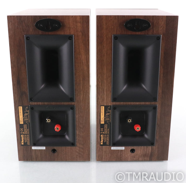 Klipsch RP-500M Bookshelf Speakers; Walnut Pair