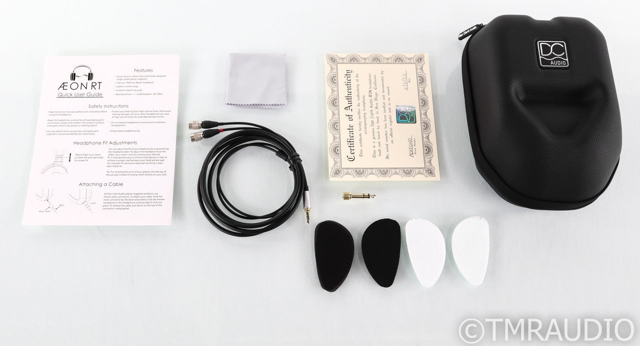 Dan Clark Audio Aeon RT Closed Back Planar Magnetic Headphones; Re-Tuned