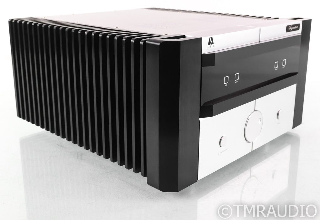 LSA Signature Stereo Tube Hybrid Integrated Amplifier; Remote; MM Phono