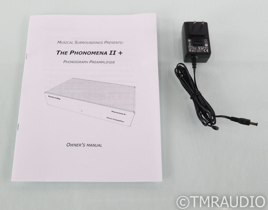 Musical Surroundings Phonomena II+ MM / MC Phono Preamplifier; Silver (Open Box)