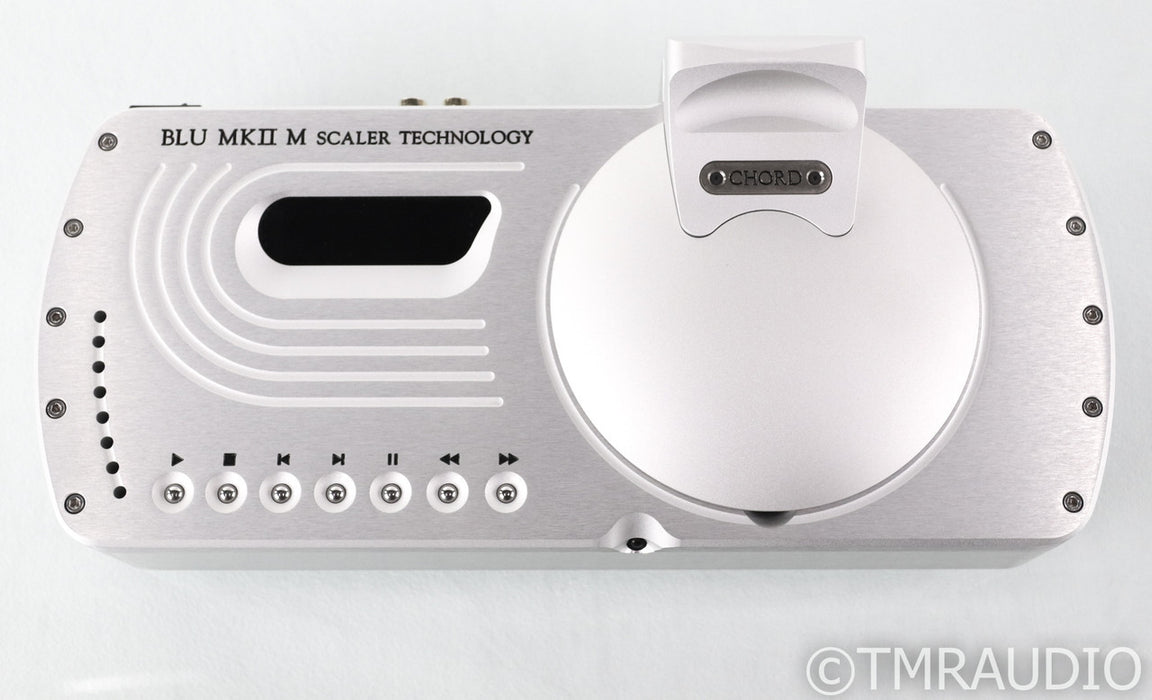 Chord Electronics BLU MKII Upscaling CD Transport; Mark 2; Silver (No Remote)