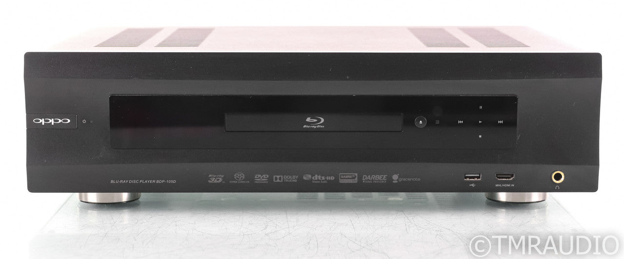 Oppo BDP-105D Universal Blu-Ray Player; BDP105D; Darbee Edition; Remote