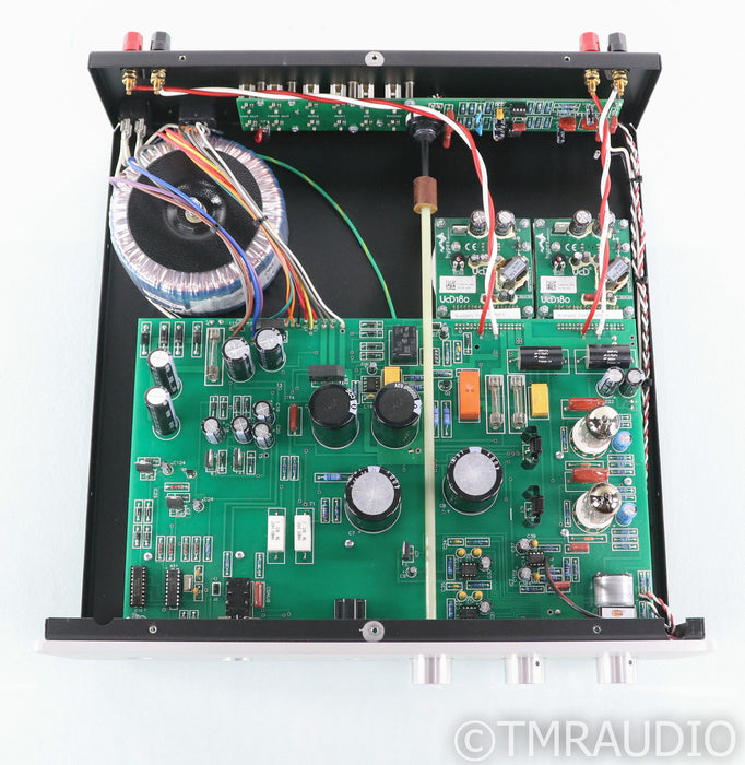 Rogue Audio Sphinx Stereo Tube Integrated Amplifier; Silver; Remote