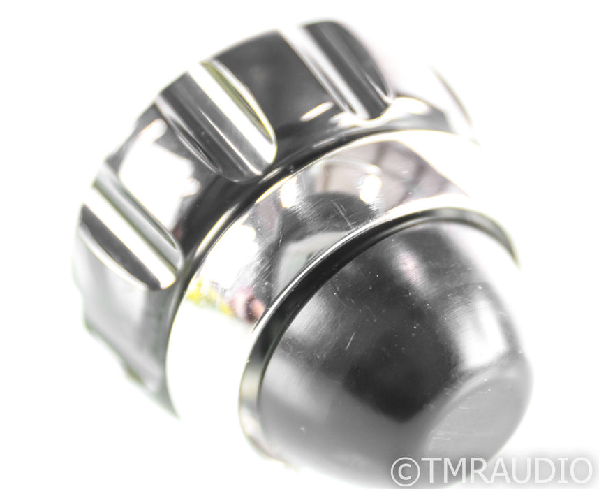 Arya Audio Labs RevOpod Isolation Feet; Black Chrome w/ Silver; Set of 4