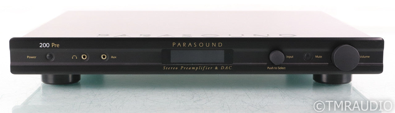 Parasound NewClassic 200 Pre 2.1 Channel Preamplifier; Remote; MM / MC Phono