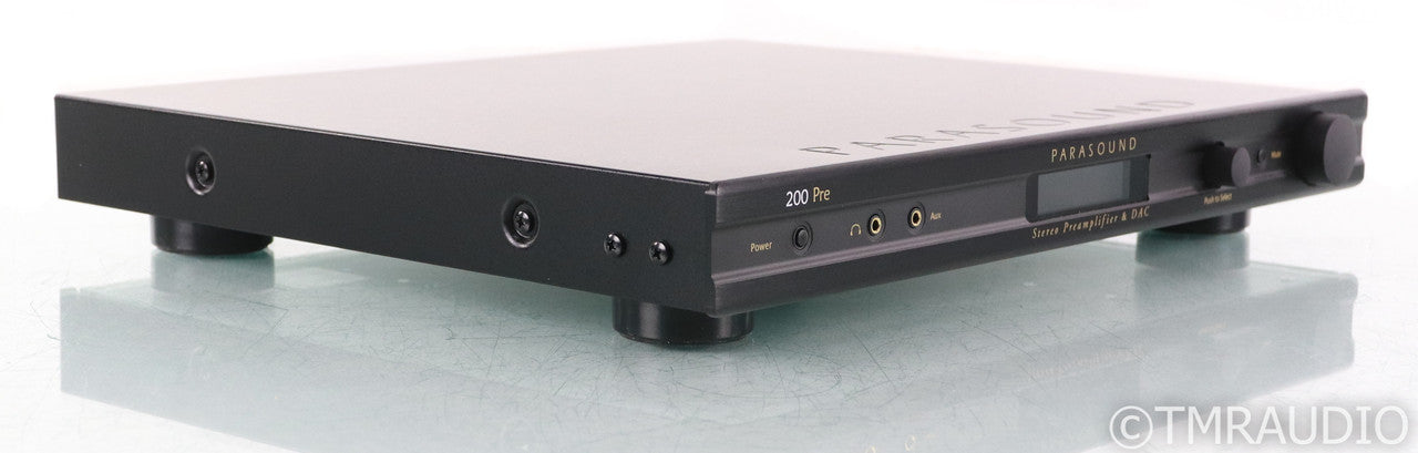 Parasound NewClassic 200 Pre 2.1 Channel Preamplifier; Remote; MM / MC Phono