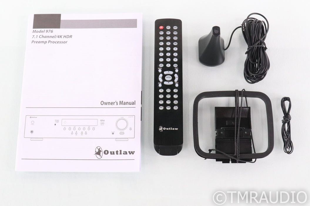Outlaw Audio Model 976 7.2 Channel Home Theater Processor; Black; Remote