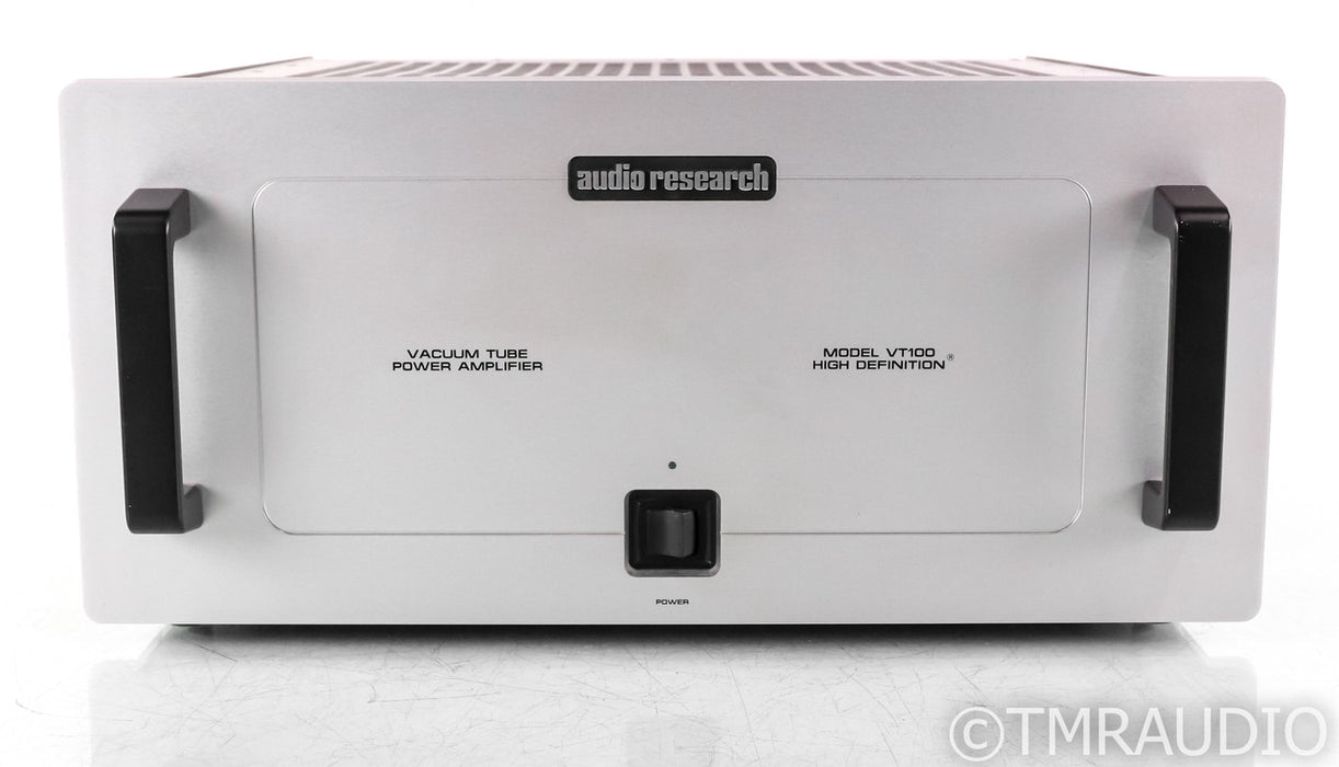 Audio Research VT-100 MKIII Stereo Tube Power Amplifier; VT100; Mk3; Silver