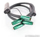 AudioQuest Earth RCA Cables; .5m Pair Interconnects; 72v DBS