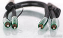 AudioQuest Earth RCA Cables; .5m Pair Interconnects; 72v DBS