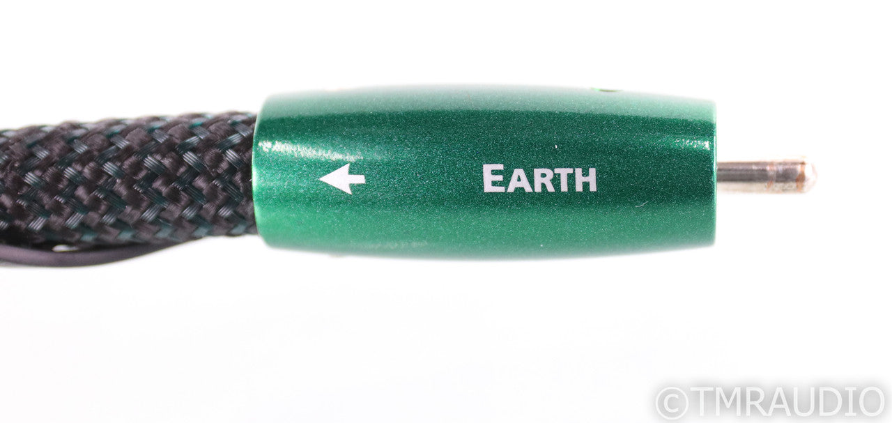 AudioQuest Earth RCA Cables; .5m Pair Interconnects; 72v DBS