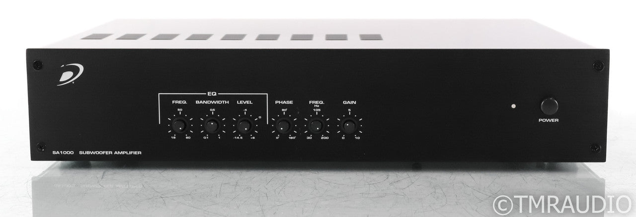 Dayton Audio SA1000 Stereo Subwoofer Amplifier; Black