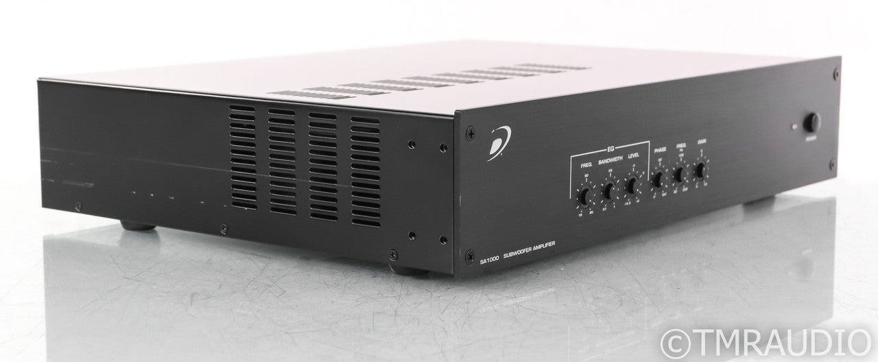 Dayton Audio SA1000 Stereo Subwoofer Amplifier; Black