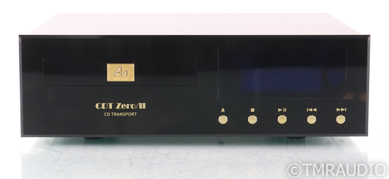 Audio Note CDT Zero/II CD Transport; Black; Remote