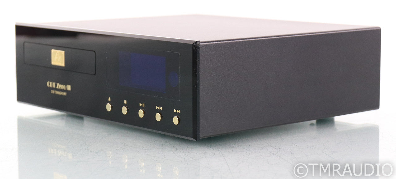Audio Note CDT Zero/II CD Transport; Black; Remote