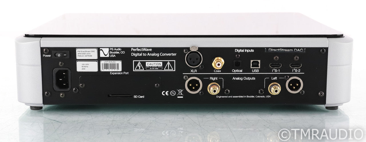 PS Audio PerfectWave DirectStream D/A Converter; Silver; Remote; DAC