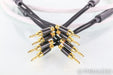 WyWires Platinum Speaker Cables; 8ft Pair