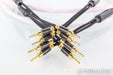 WyWires Platinum Speaker Cables; 8ft Pair