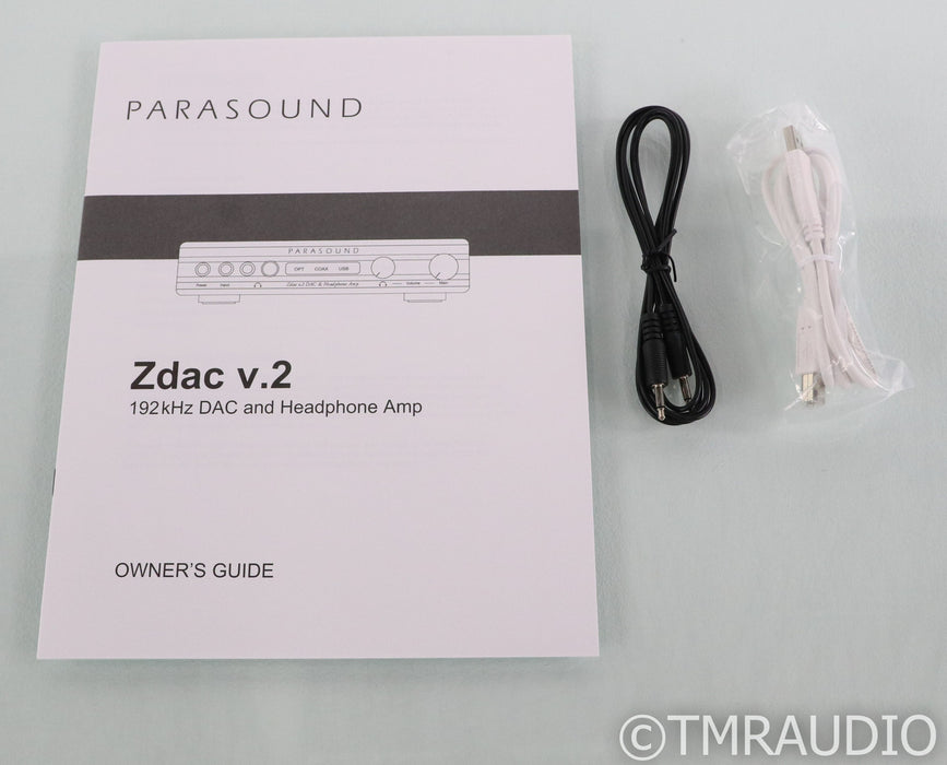 Parasound Zdac v.2 DAC; D/A Converter; Black