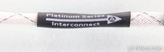 WyWires Platinum RCA Cables; 1m Pair Interconnects