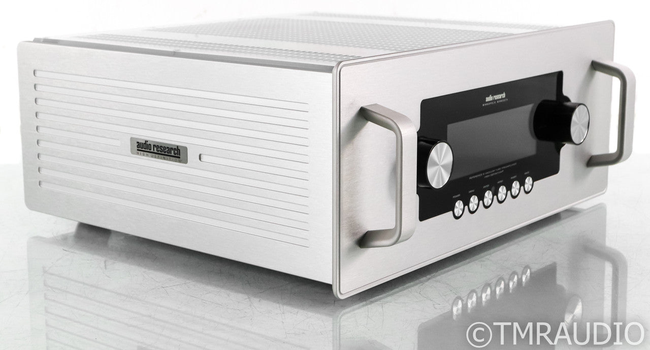Audio Research Reference 6 Stereo Tube Preamplifier; Remote; Silver; Ref-6
