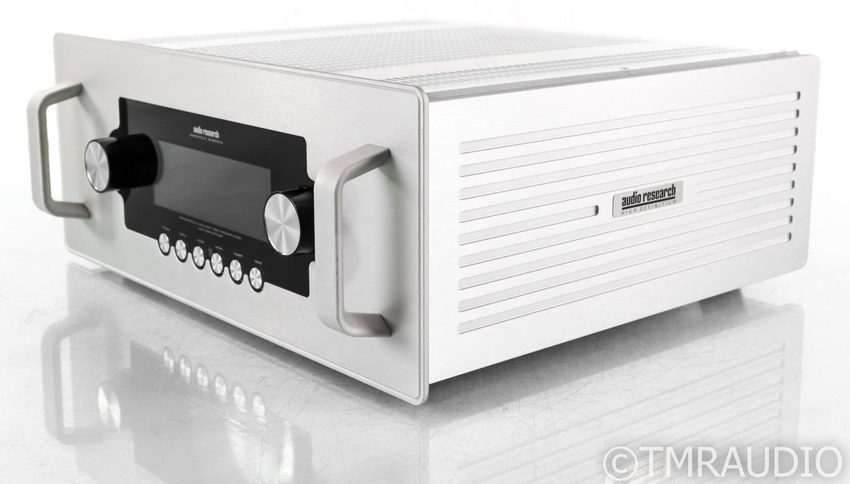 Audio Research Reference 6 Stereo Tube Preamplifier; Remote; Silver; Ref-6