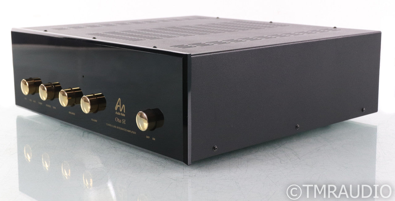 Audio Note OTO Line SE Stereo Tube Integrated Amplifier; Black