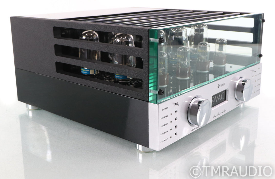 VAC Phi 300.1a Stereo Tube Power Amplifier;  300.1; "A" version; Silver