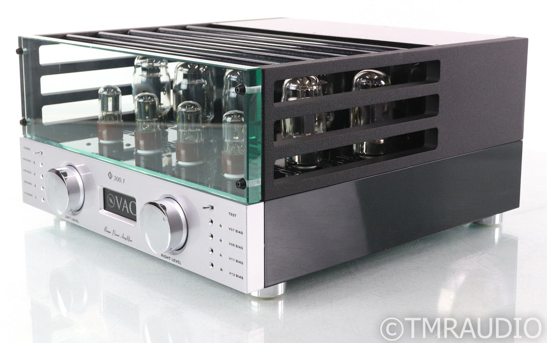 VAC Phi 300.1a Stereo Tube Power Amplifier;  300.1; "A" version; Silver