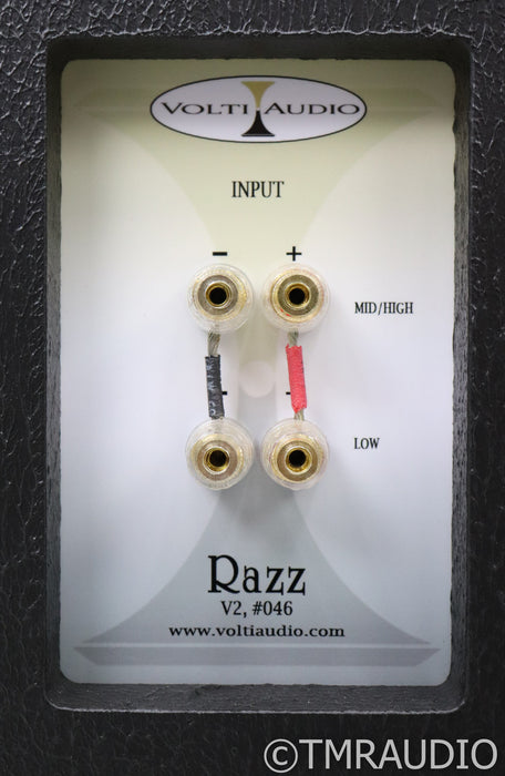Volti Audio Razz V2 Floorstanding Speakers; Natural Ash Pair
