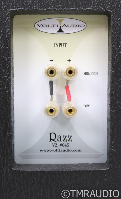 Volti Audio Razz V2 Floorstanding Speakers; Natural Ash Pair