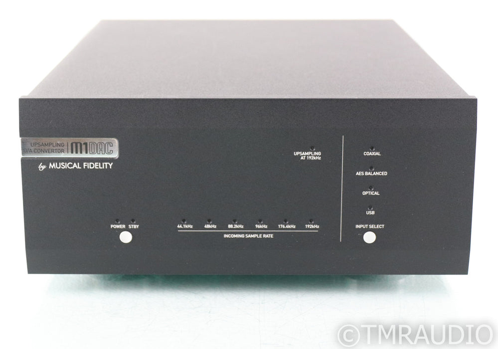 Musical Fidelity M1DAC Upsampling DAC; M-1; D/A Converter; Black