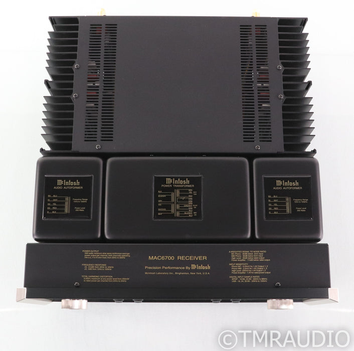 Macintosh MAC6700 Stereo Integrated Amplifier; Black; Remote