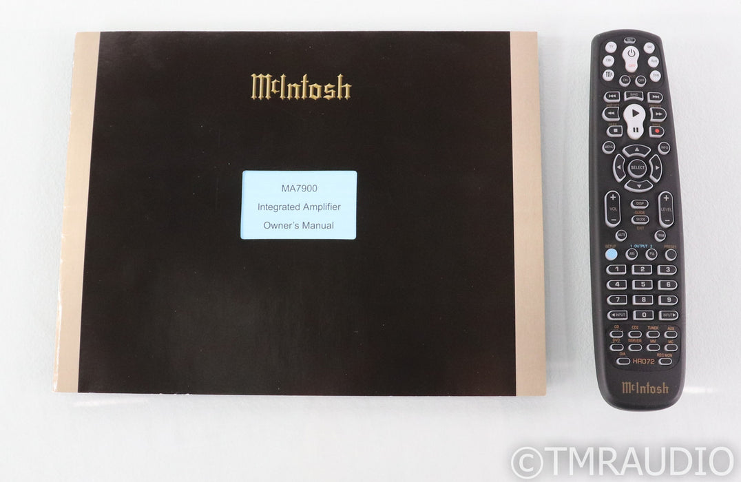 McIntosh MA7900 Stereo Integrated Amplifier; MA-7900; Remote; USB