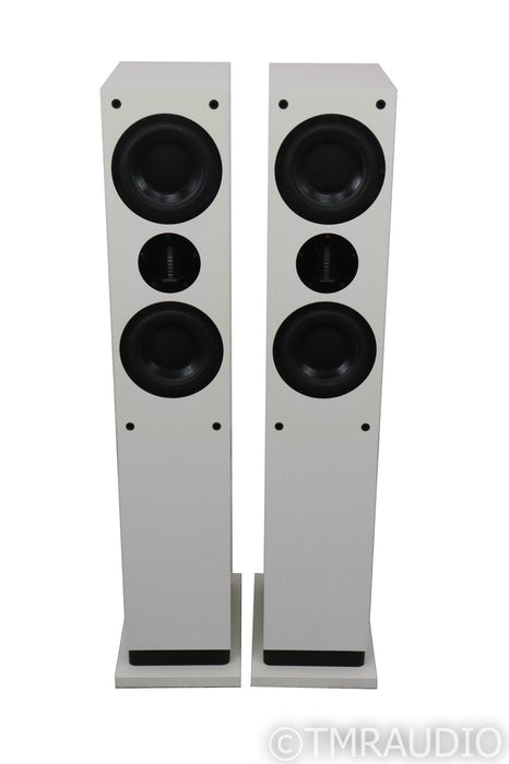 ProAc D48R Florstanding Speakers; White Pair; Ribbon Tweeter; D-48-R