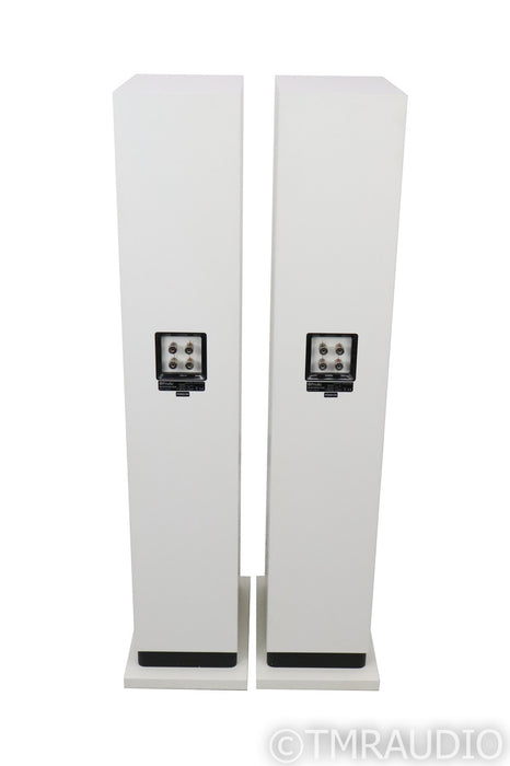 ProAc D48R Florstanding Speakers; White Pair; Ribbon Tweeter; D-48-R