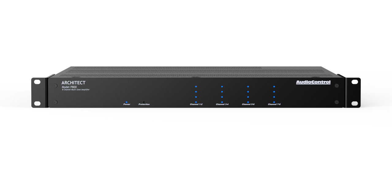 Audio Control Architect P800 Stereo Power Amplifier; Black;