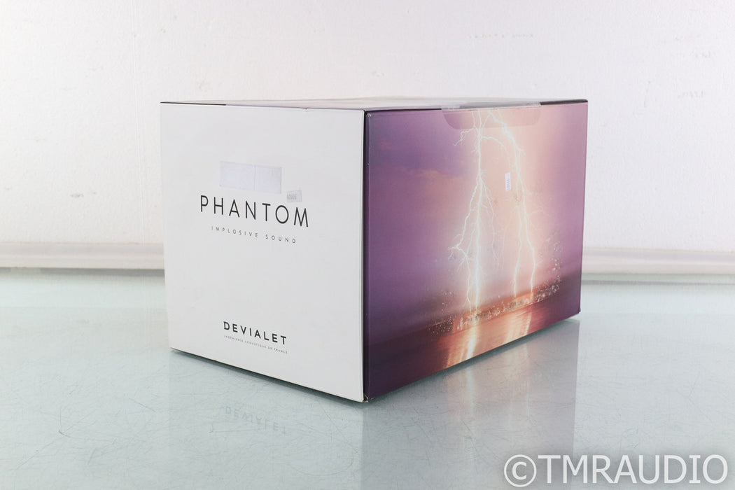 Devialet Phantom I 108dB Gold Wireless Bookshelf Speaker; White & Gold (New)