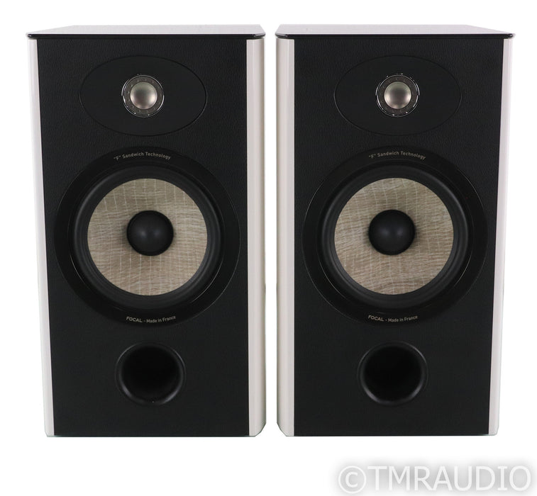 Focal Aria 906 Bookshelf Speakers; Gloss White Pair