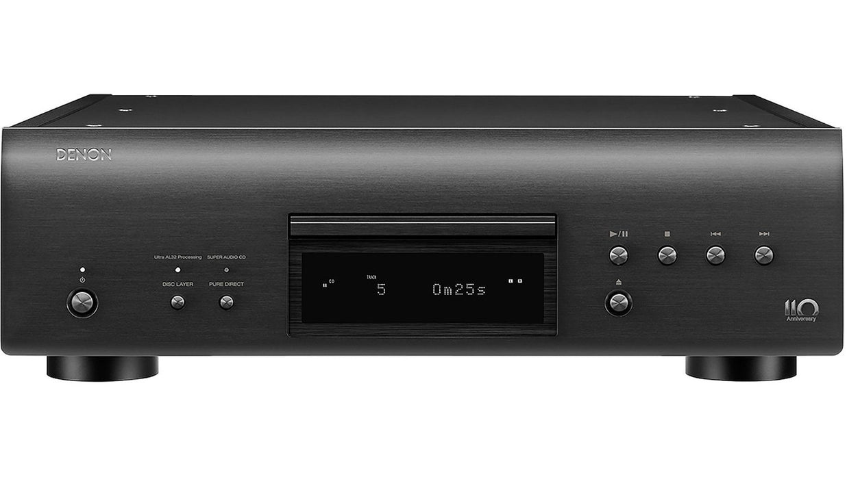 Denon DCD-A110 CD / SACD Player; Graphite Silver (New)