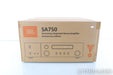 JBL SA750 Stereo Integrated Amplifier; (New) Silver; Remote