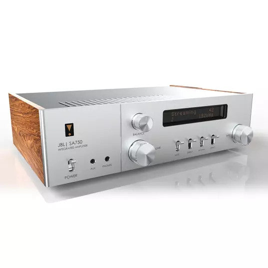 JBL SA750 Stereo Integrated Amplifier; (New) Silver; Remote