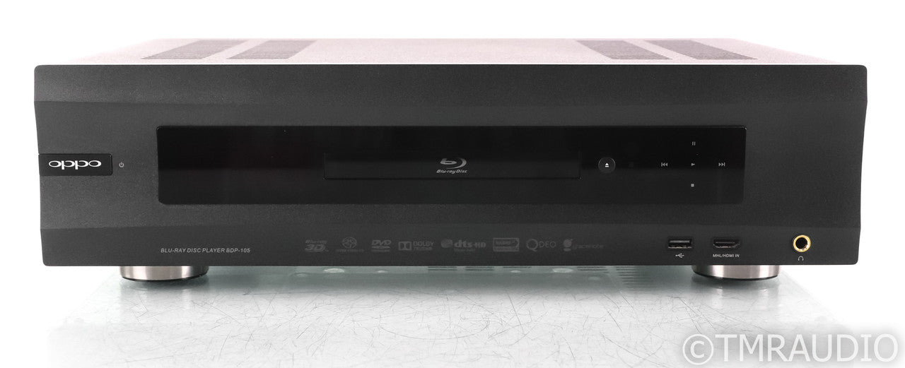 Oppo BDP-105 Universal Disc Player / DAC; BDP105; USB; Remote; Upgraded